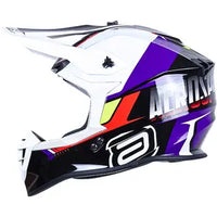 Capacete ASW R3 Evade - Preto/Roxo/Branco