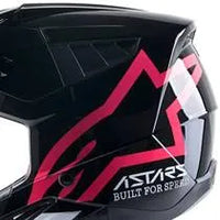 Capacete Alpinestars SM5 Compass - Preto/Rosa
