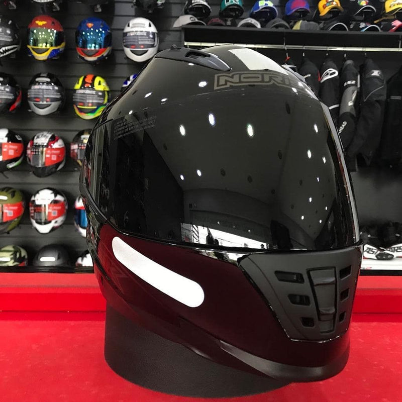 NORISK FF802 RAZOR MONOCOLOR PRETO BRILHANTE