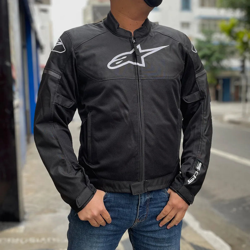 JAQUETA ALPINESTARS T SPS AIR - VENTILADA - PRETO