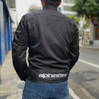 JAQUETA ALPINESTARS T SPS AIR - VENTILADA - PRETO